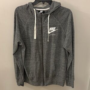 Nike Charcoal Full-Zip Hoodie